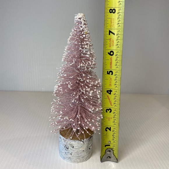 Cracker Barrel Light Up Christmas Bottle Brush Tree Pink - 1 In Box - Picture 10 of 12